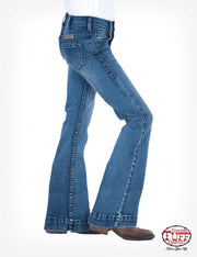 Cowgirl Tiff Girl's Just Tuff Trouser Jeans