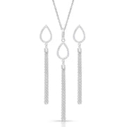 Teardrop Fringe Jewelry Set