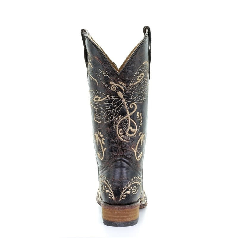 Circle G Women's Dragonfly Western Boot.