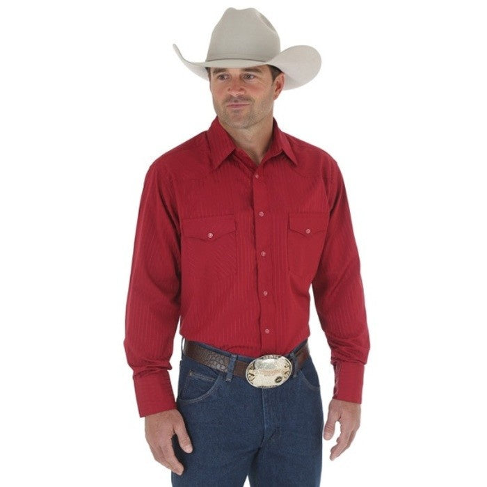 Men's Wrangler Sport Western Snap Front Shirt 75740WN.