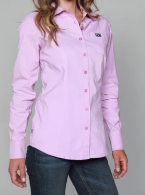 Kimes Ranch Ladies Linville Button Down Shirt.