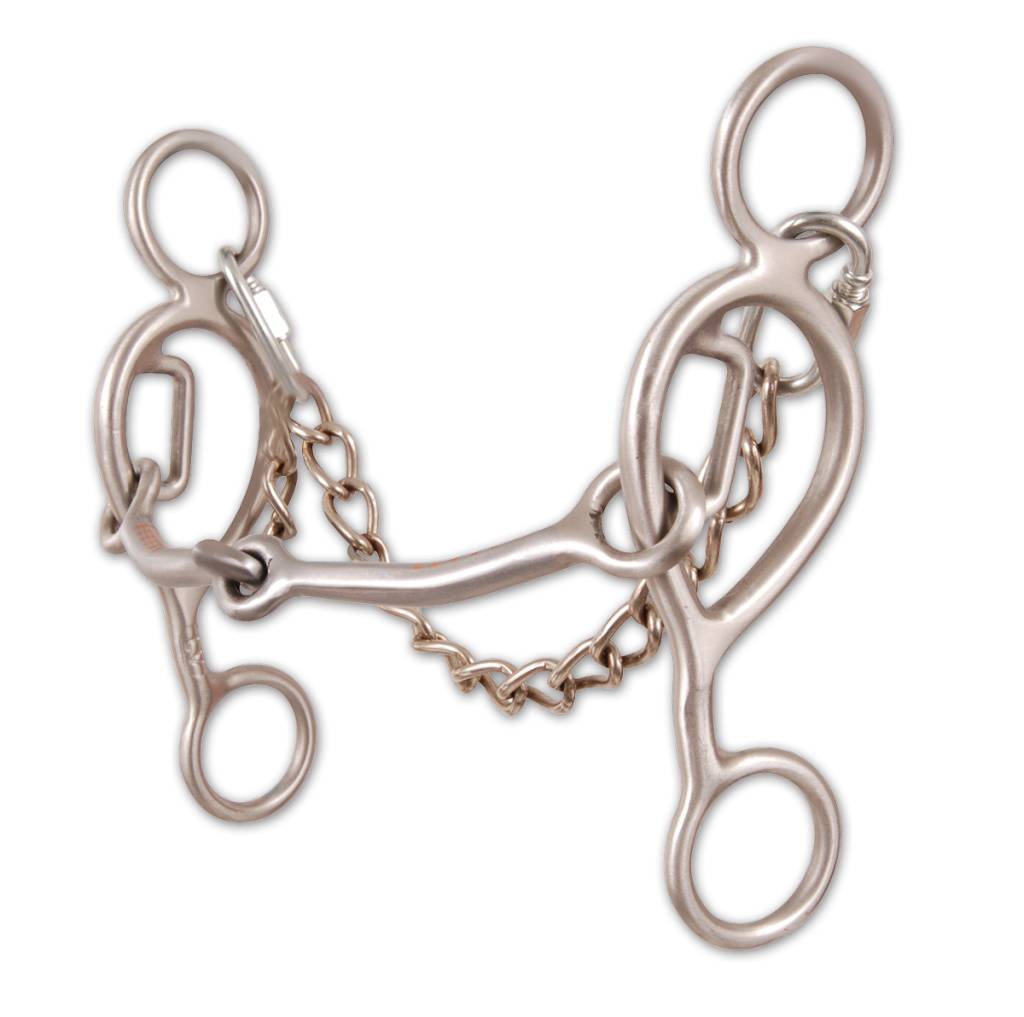 CE Turbo Collection LV 5 1/2” Shank Snaffle Gag Bit.