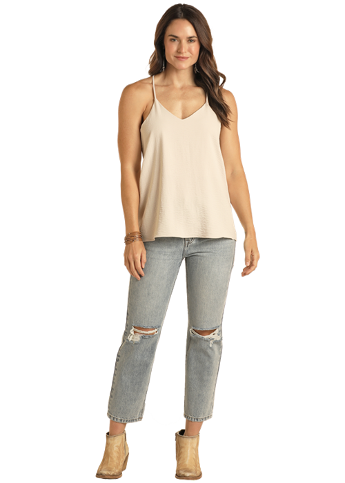 White Label Ladies Crepe Cami