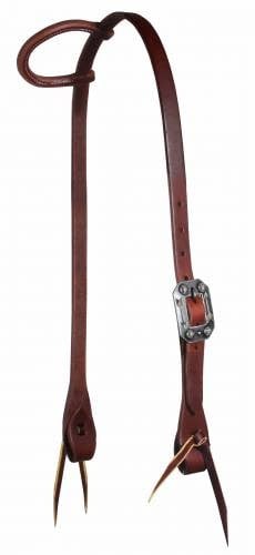 Pro Choice Slip Ear Headstall w Arrow Buckle.