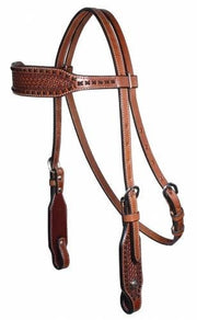 Professionals Choice Browband Cross Stitch Headstall