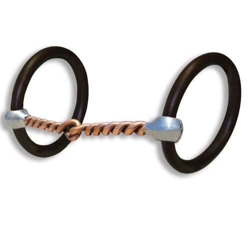 PRO CHOICE Avila Copper Twist Ring Snaffle Bit 5 1/2" Mouth  AVB-128