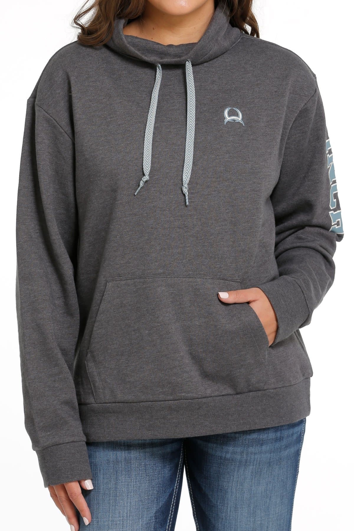 Cinch Women's Grey Hoodie C4.