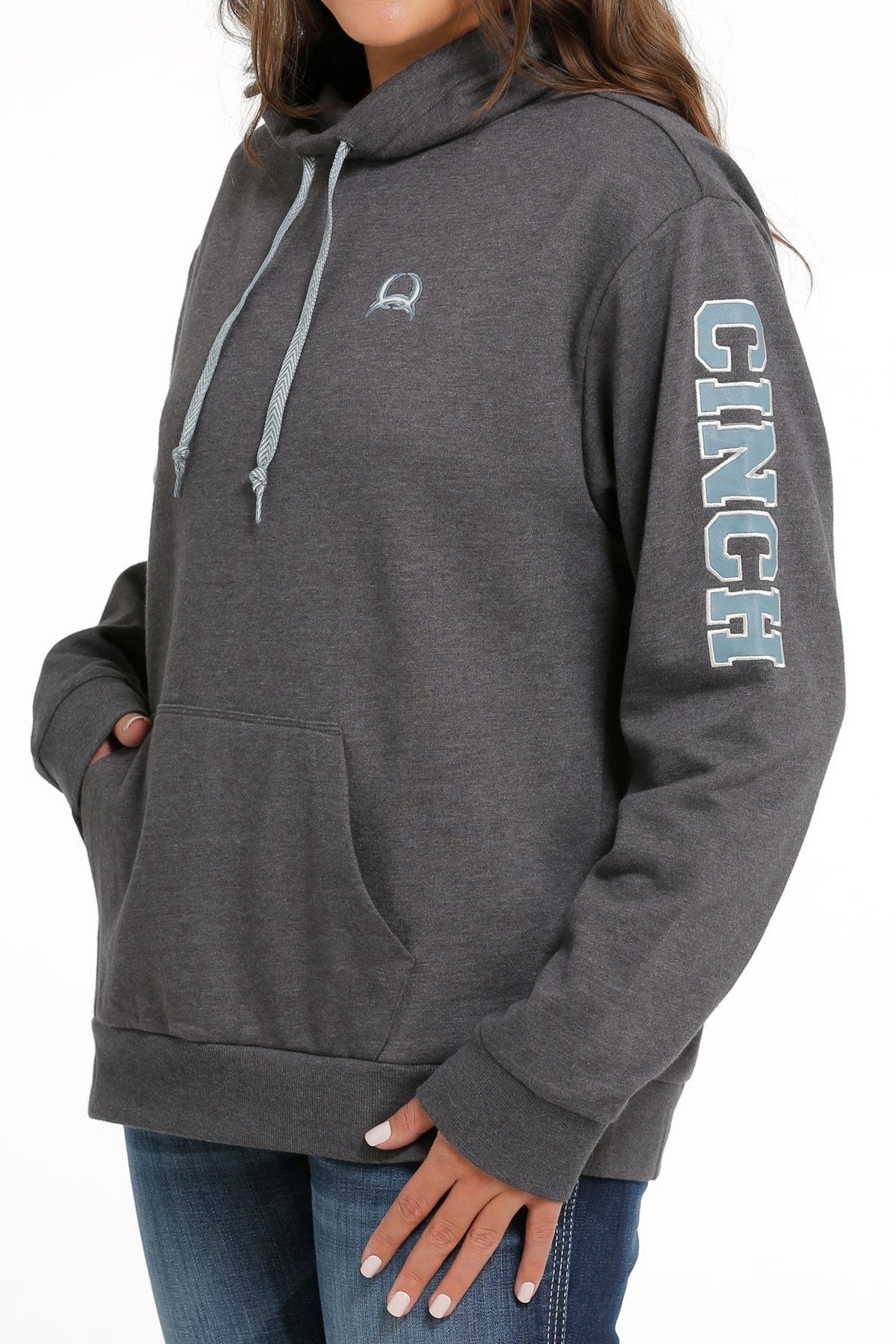 Cinch Women's Grey Hoodie C4.