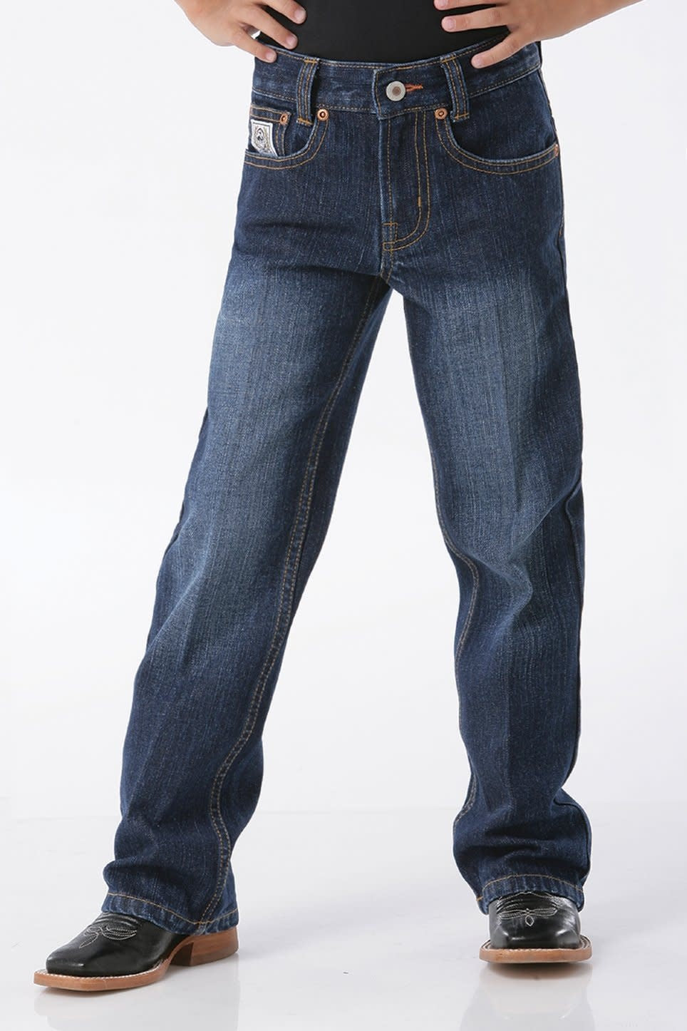 Cinch Toddler Boy's White Label Slim Jean.