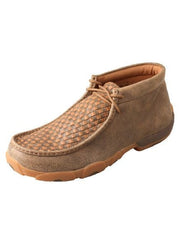 Twisted X Men's Tan Woven Driving Moccasin