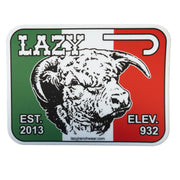 Lazy J Ranch Wear Large Elevation Sticker