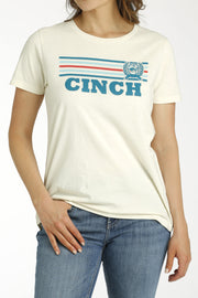 Cinch Women's Cream Colored Graphic Tee