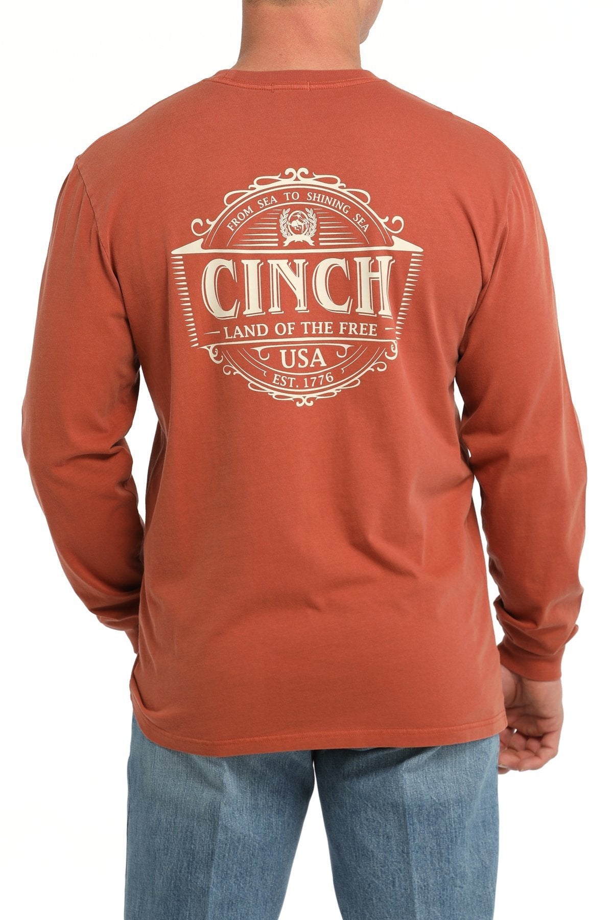 Cinch Men's Land of the Free Tee