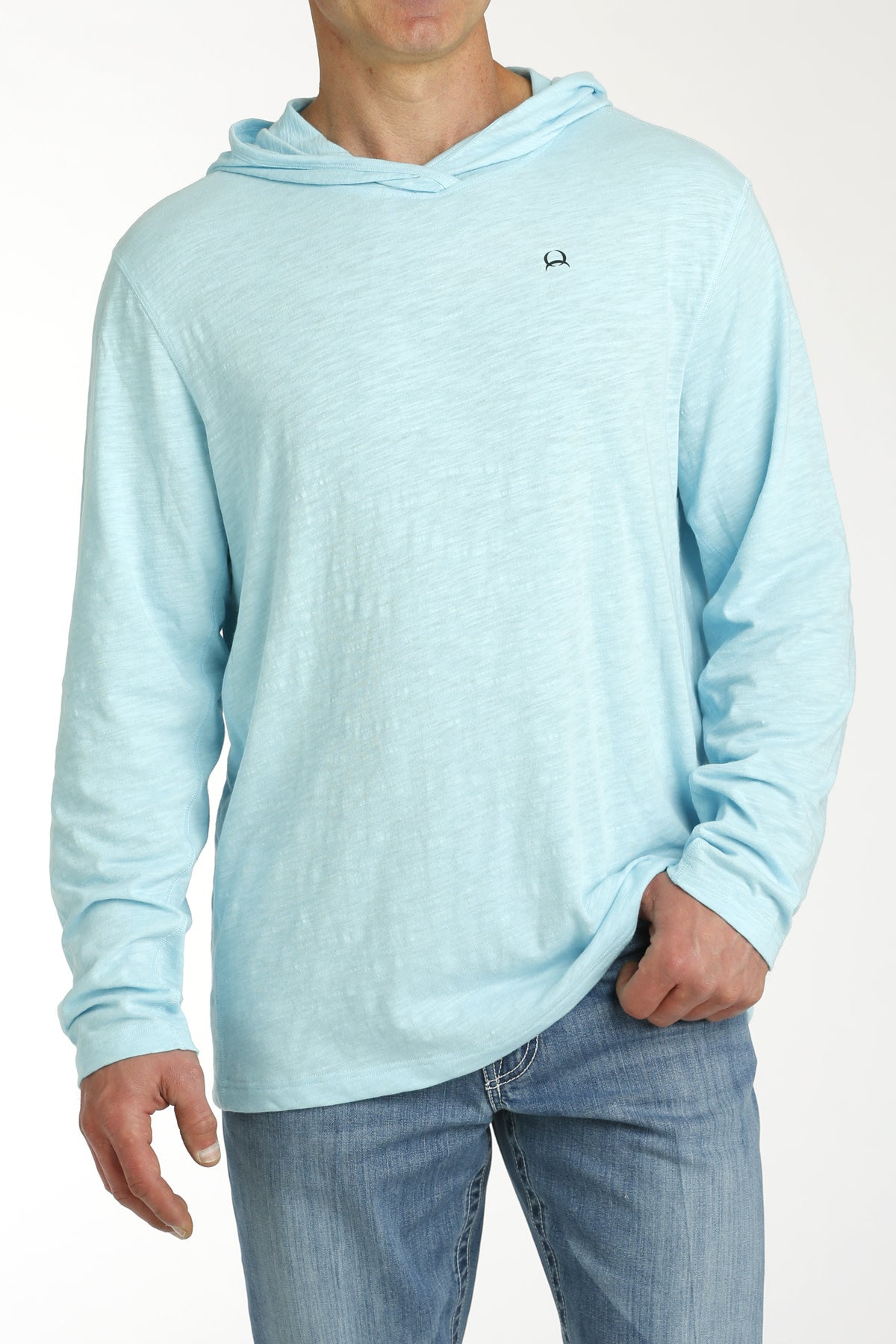 Cinch Men's Light Blue ArenaFlex Hoodie