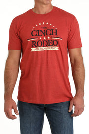 Cinch Men's Red Graphic Tee