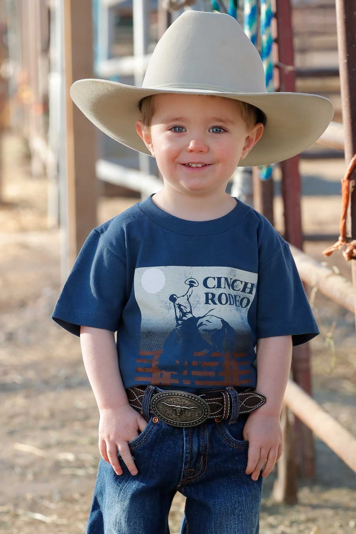 Cinch Toddler Boy's Rodeo Tee.