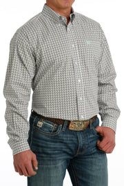 Cinch Men's Geo Print Button Down Shirt