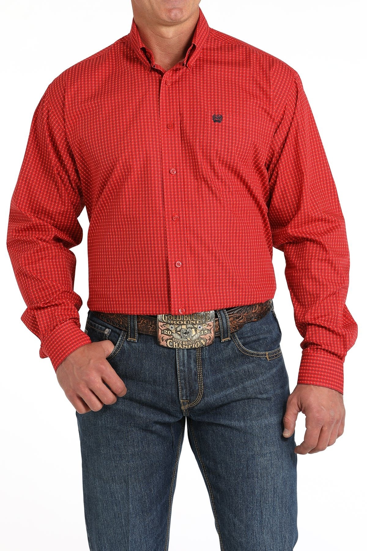 Cinch Men's Money Print Button Down Shirt