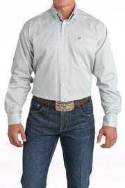 Cinch Men's Tencel Micro-Stripe Button Down Shirt