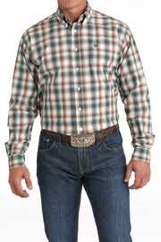 Cinch Men's Plaid Button Down Shirt