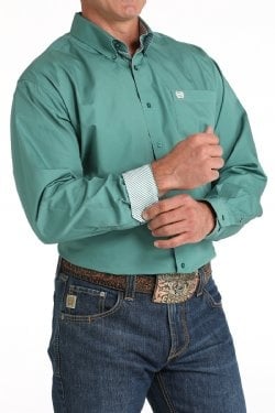 Cinch Men's Solid Button Down Shirt