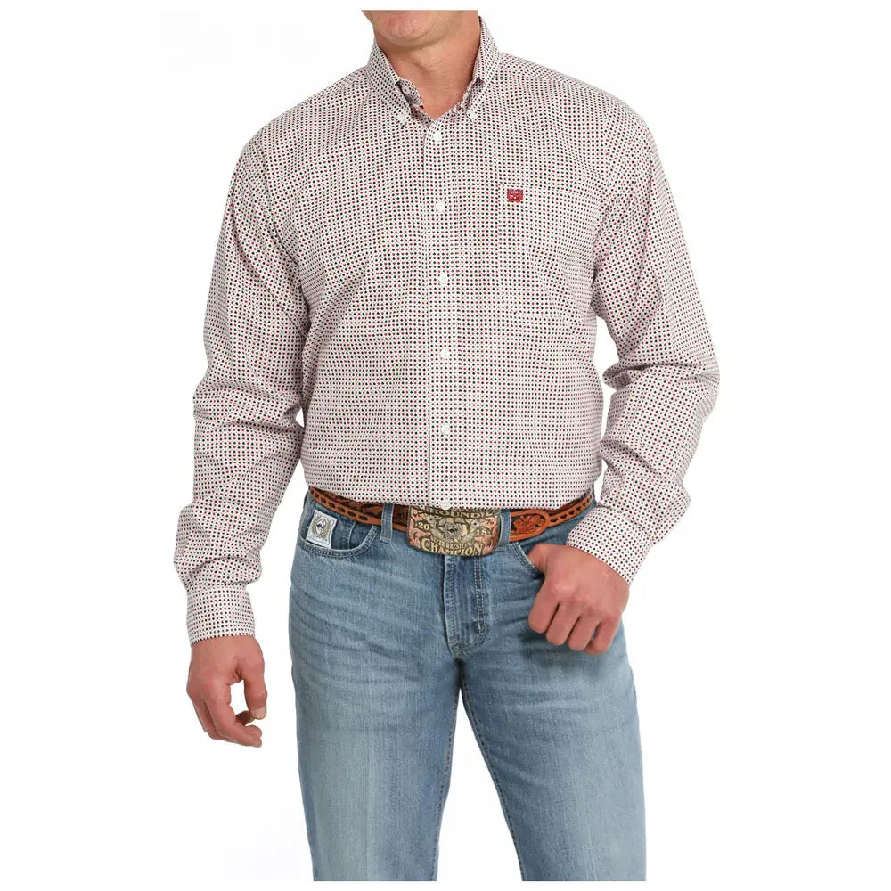 Cinch Men's Print Button Down Shirt