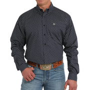 Cinch Men's Geometric Print Button Down Shirt