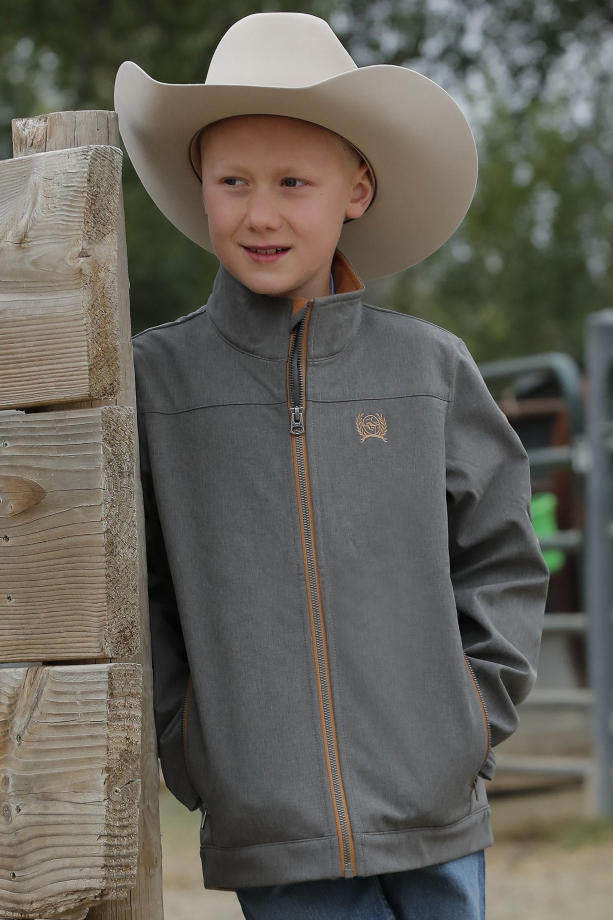 Cinch Boy's Textured Bonded Jacket