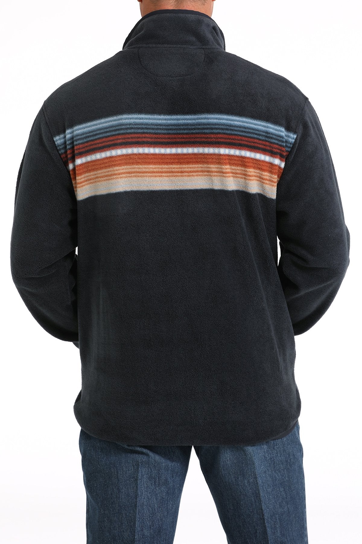 Cinch Men's Navy Polar Fleece Pullover