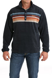 Cinch Men's Navy Polar Fleece Pullover