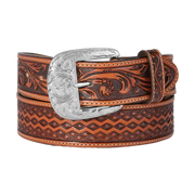 Justin Men's Diamond Road Belt