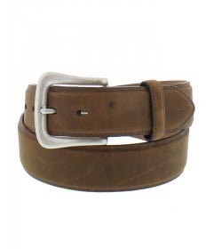 Men's Smooth Finish Western Belt.