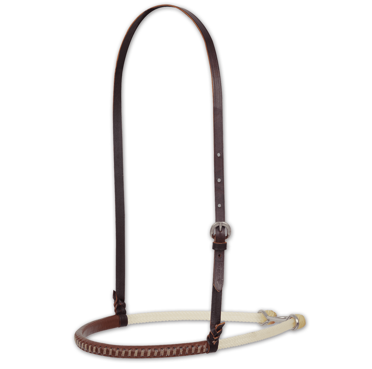 Martin's Double Rope Leather Covered Noseband