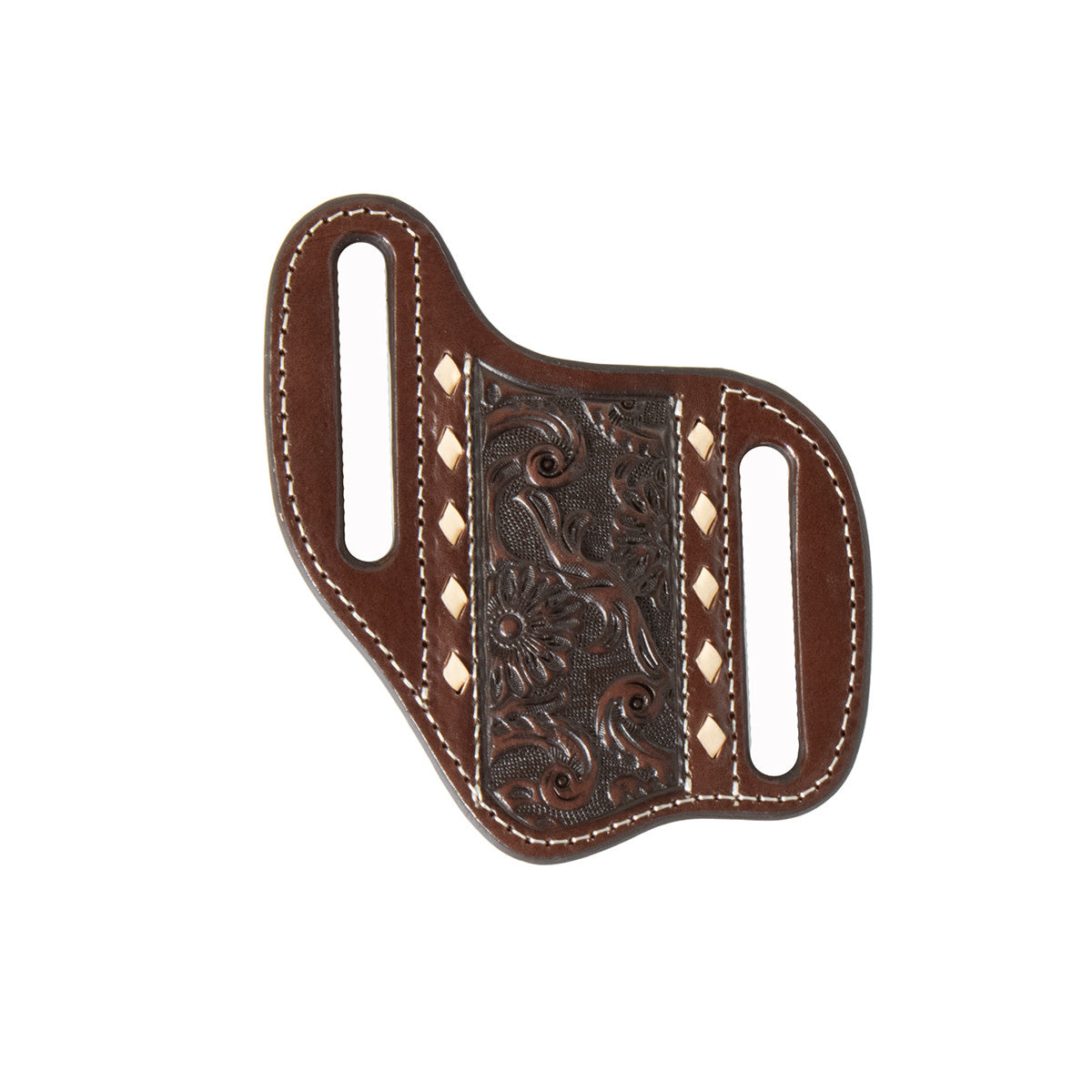 Nocona Floral Embossed Knife Sheath.