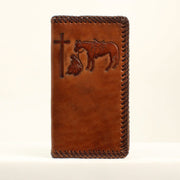 Nocona Cowboy Prayer Rodeo Wallet