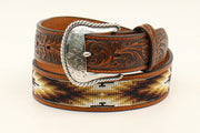 Nocona Men's Aztec Beaded Belt