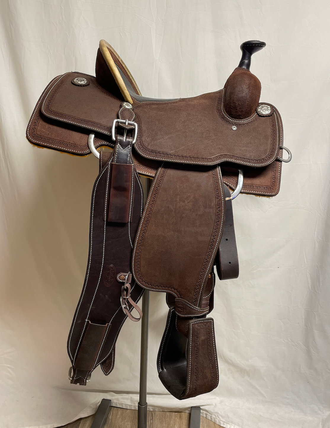 Martin Bison Seat Roper Saddle