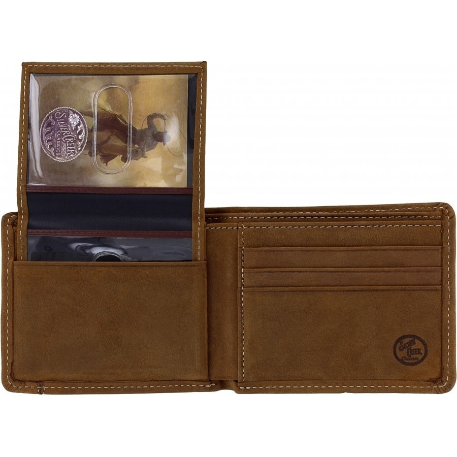 Men's Western Classic Bi-Fold Wallet.