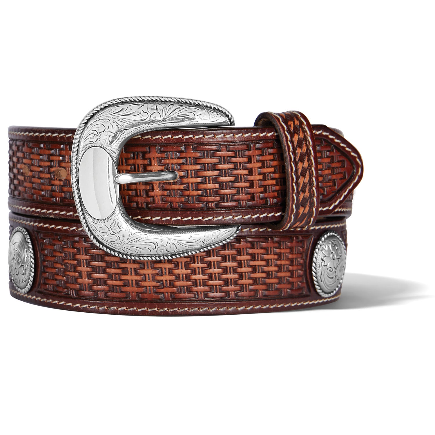 Tony Lama Men's Steel Creek Belt