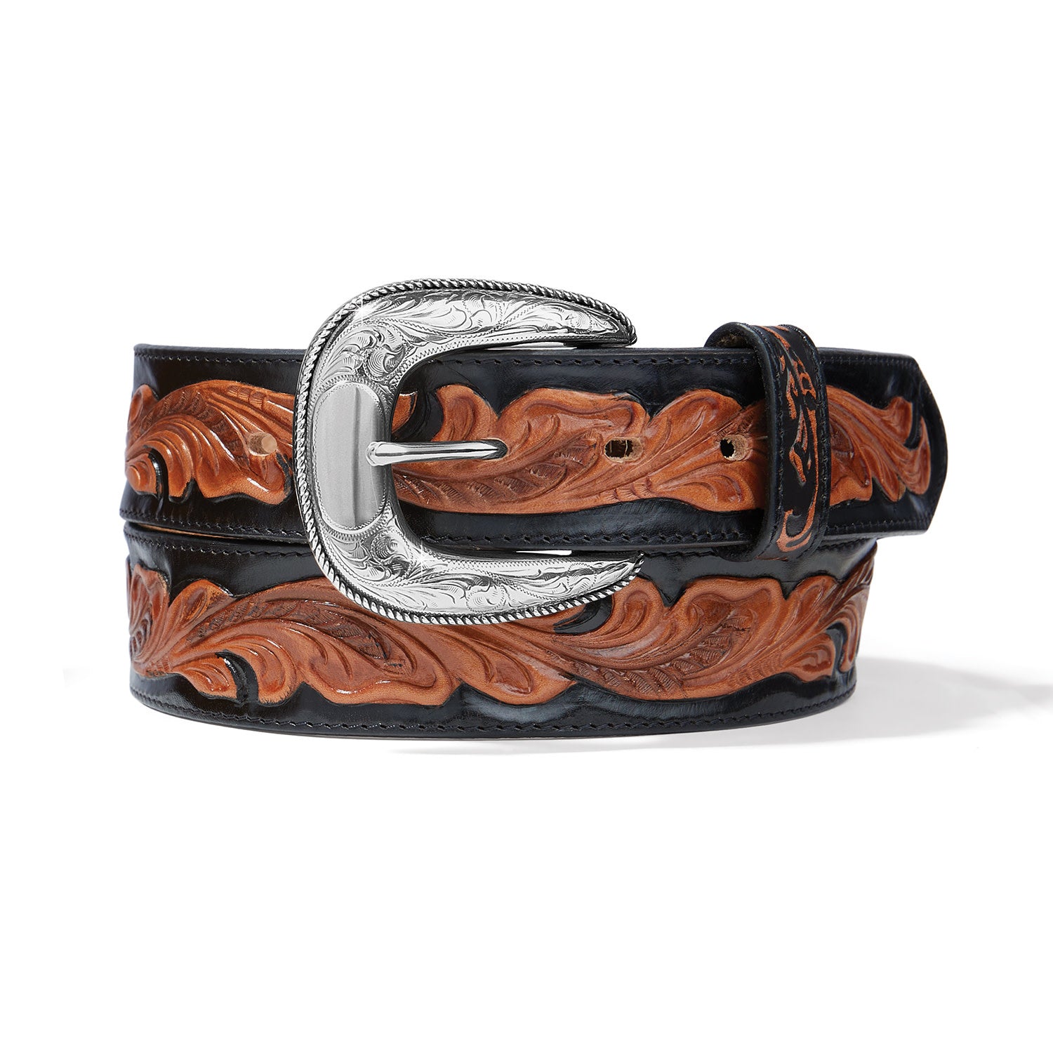 Tony Lama Men's Chiara Tooled Western Belt