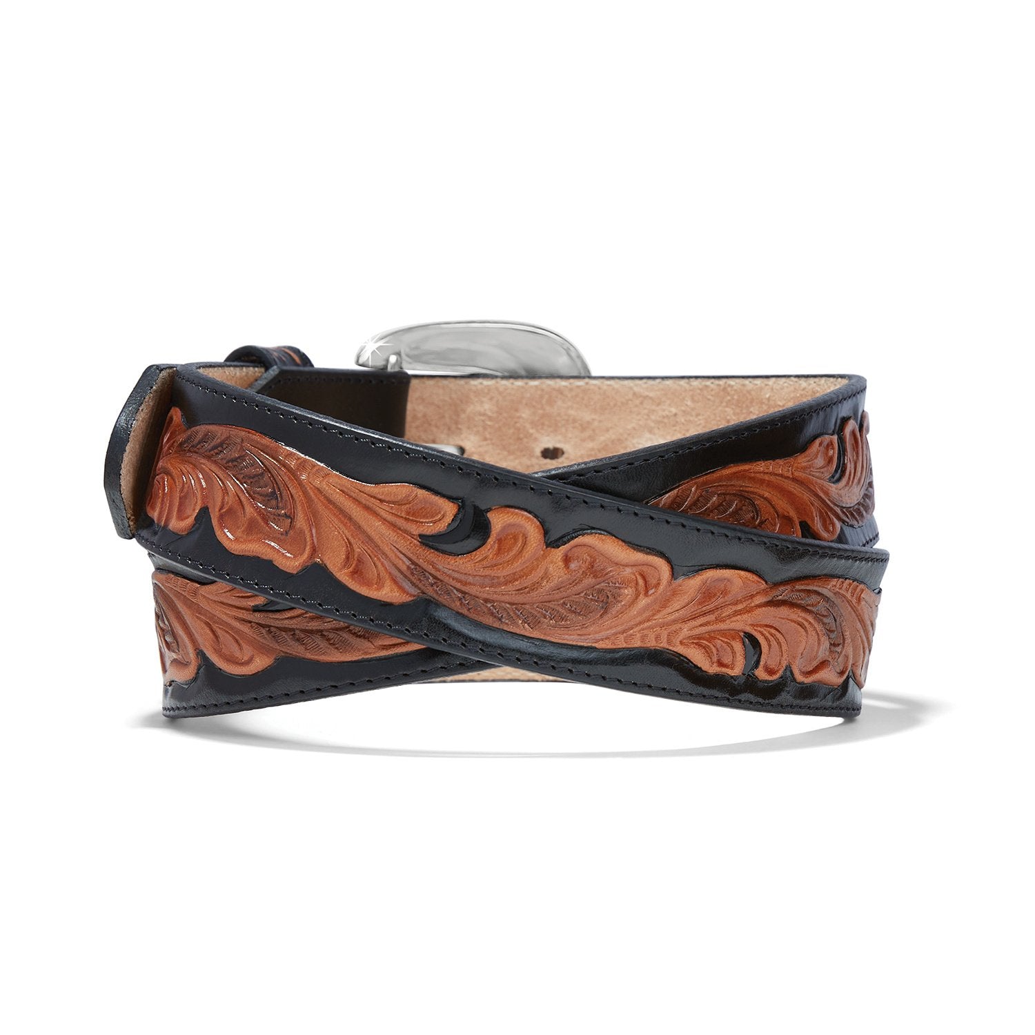 Tony Lama Men's Chiara Tooled Western Belt