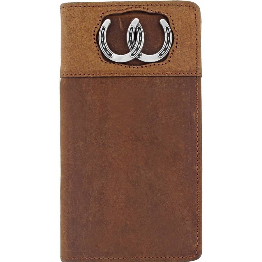 Men's Silver Creek Checkbook Wallet E80299.