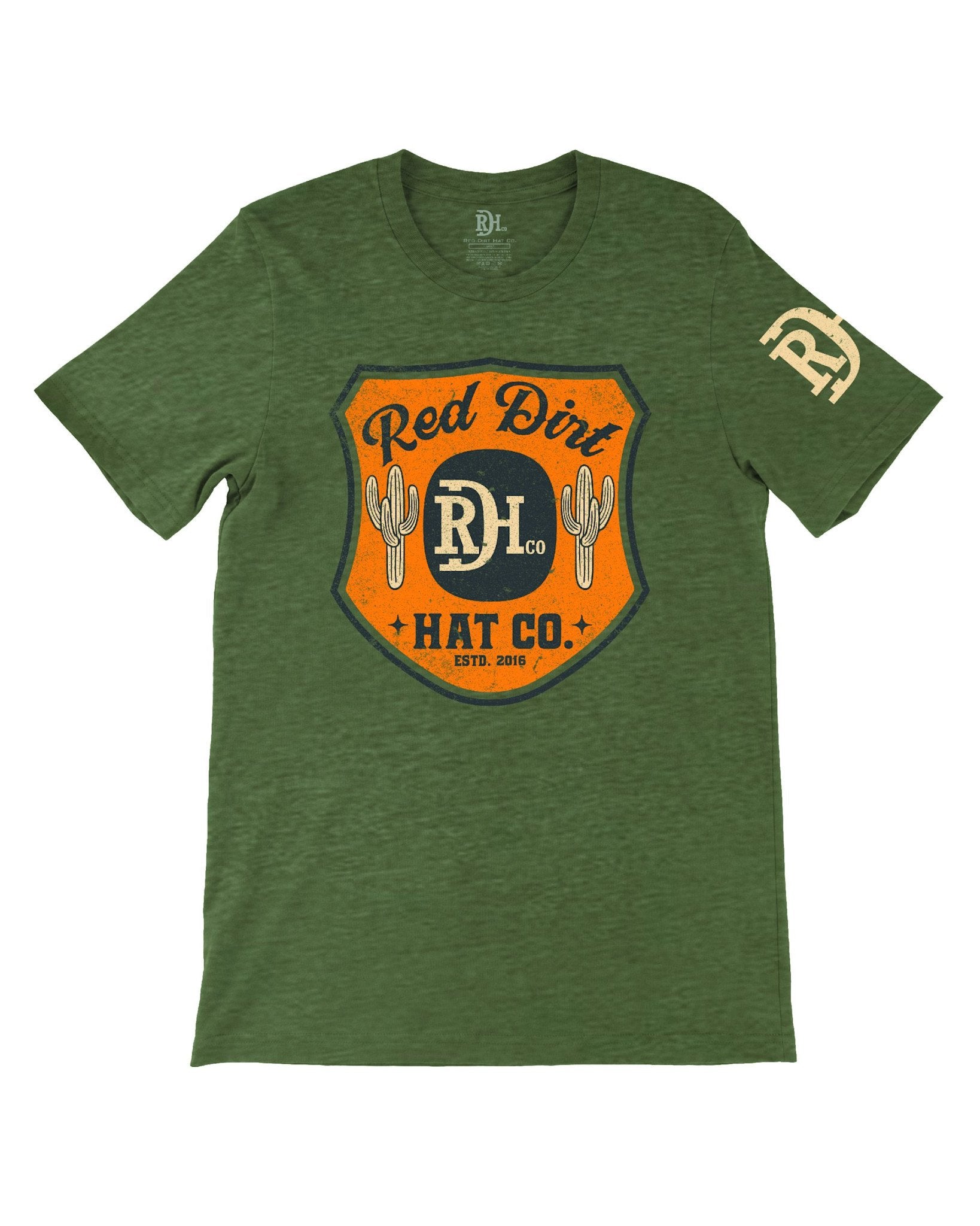 Red Dirt Hat Co. Men's Buffalo Badge Tee