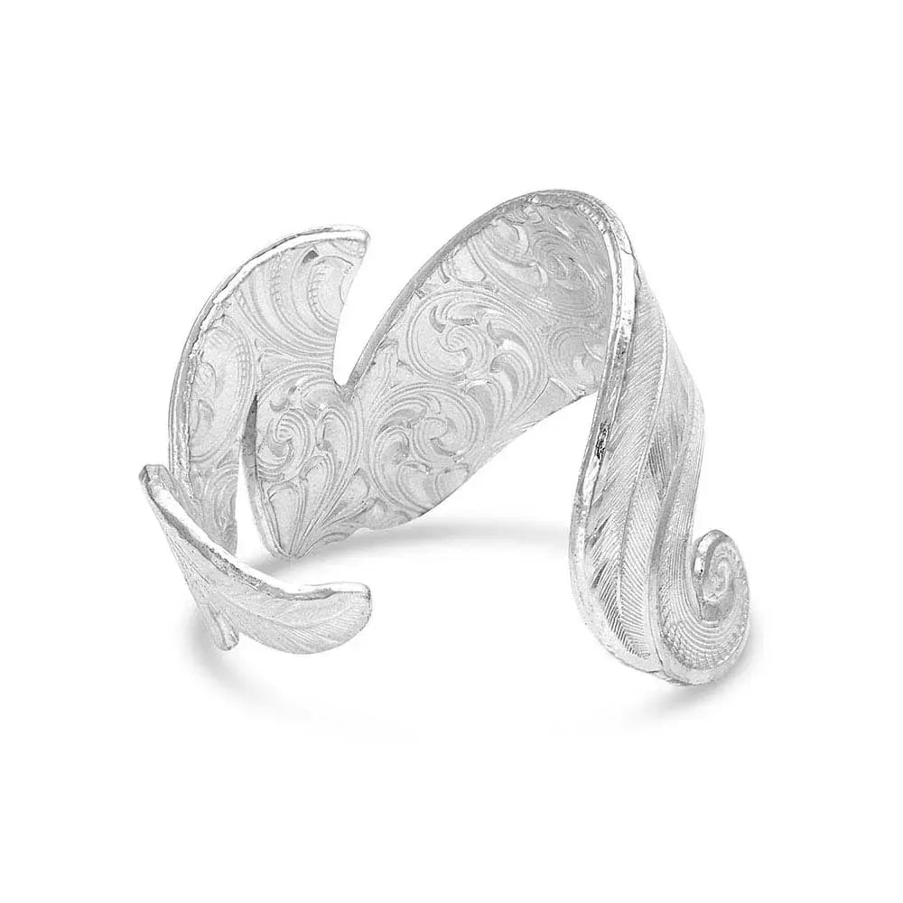 Montana Silversmiths Feather Ring.