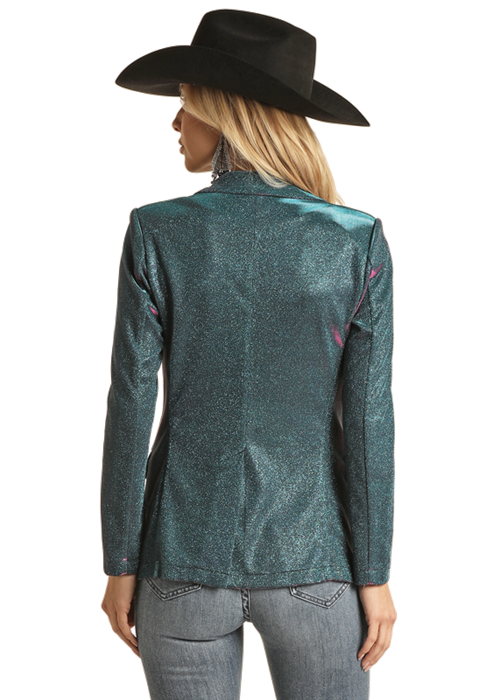 Rock & Roll Cowgirl Women's Iridescent Blazer