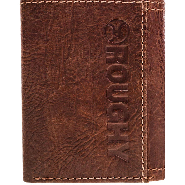 Hooey Men's Strap Roughy Tri-Fold Wallet