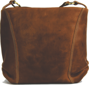 Rugged Earth Leather Concealed Carry Crossbody Purse