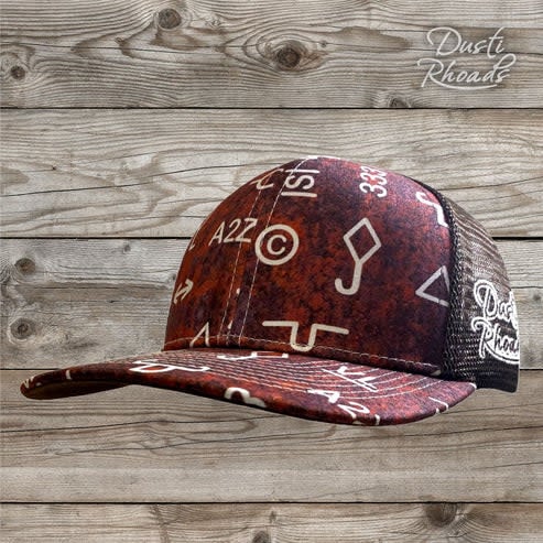 Dusti Rhoads Rusty Brands Trucker Cap.