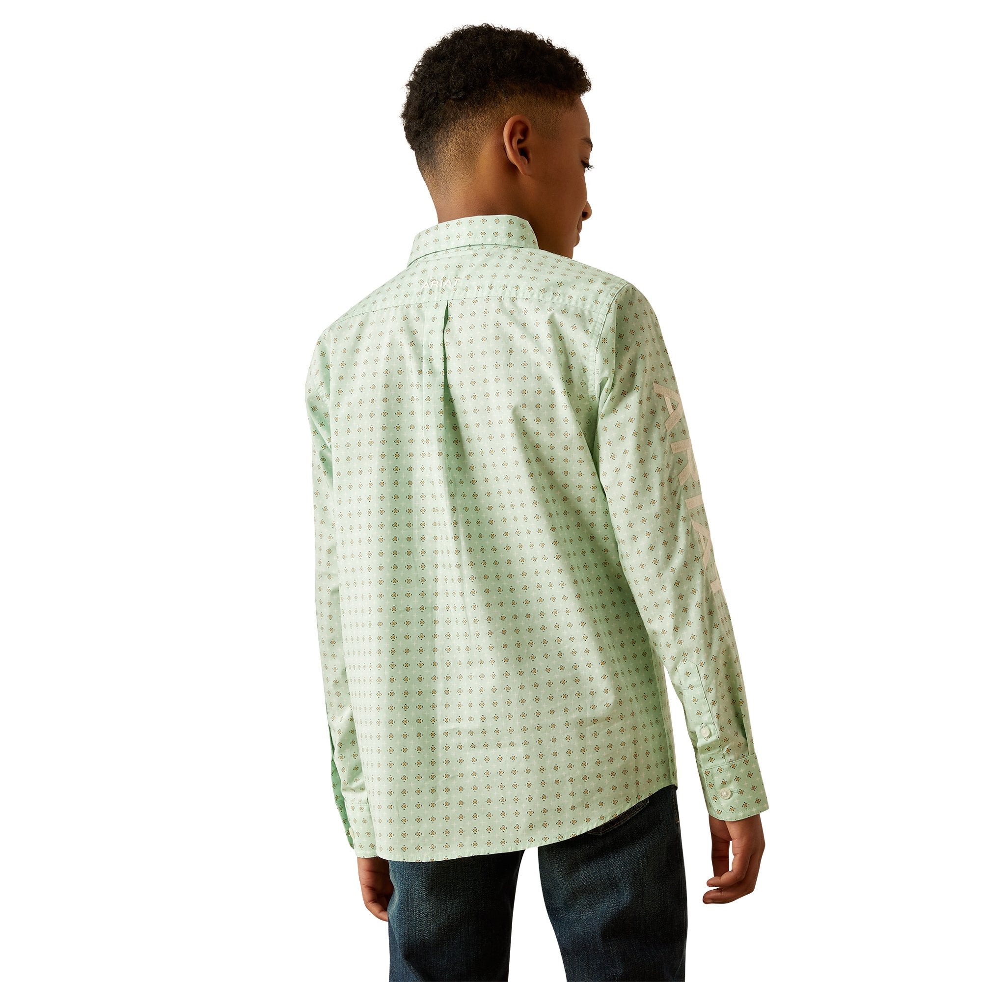 Ariat Boy's Pierson Classic Fit Button Down Shirt