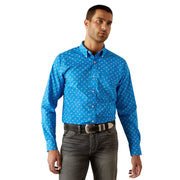 Ariat Men's Wrinkle Free Blaze Fitted Button Down Shirt